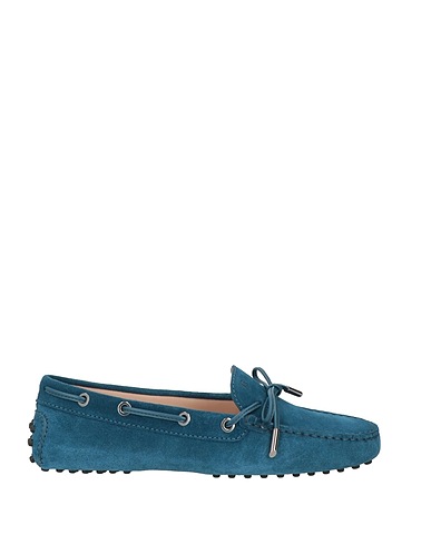 TOD'S Loafers Slate blue Leather