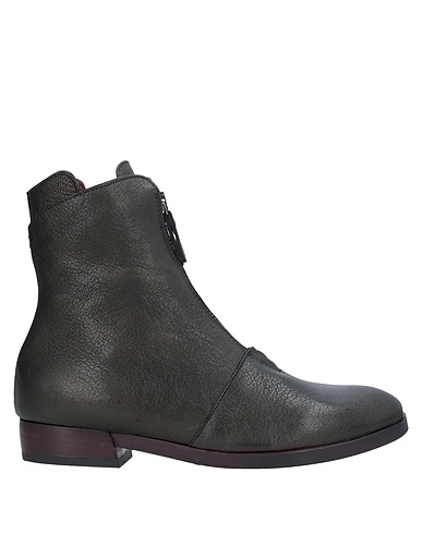 LILIMILL Ankle boot Dark green Soft Leather