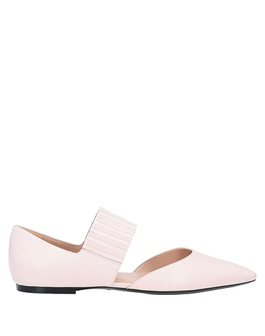 TOD'S Ballerinas Hellrosa Leder