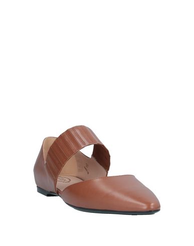 TOD'S TOD'S WOMAN BALLET FLATS TAN SIZE 8 SOFT LEATHER 11739616AB 7