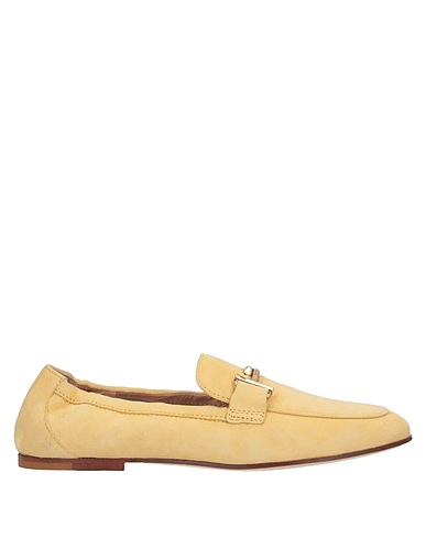 TOD'S Mokassins Gelb Leder
