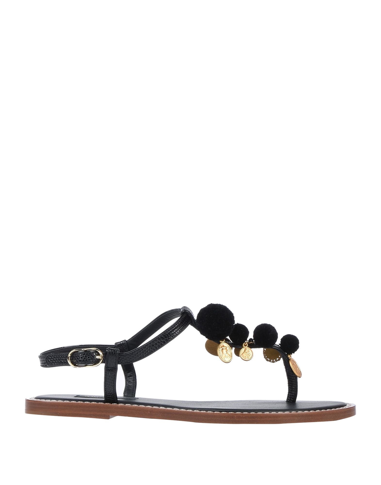 DOLCE&GABBANA - Thong sandals