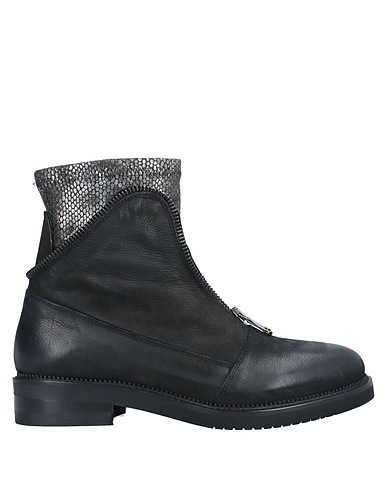 KEB Stivaletti Nero Pelle, Fibre tessili