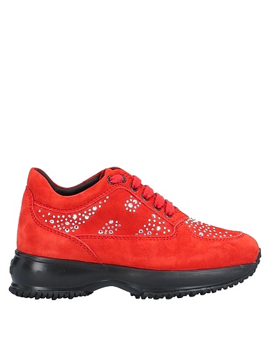 HOGAN Sneakers JUNIOR Rot Leder