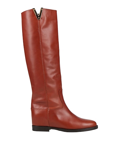 VIA ROMA 15 Boots Tan Soft Leather