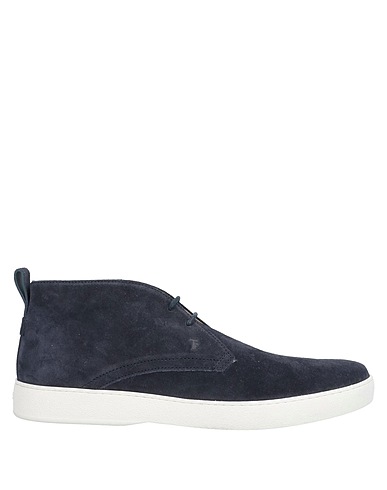 TOD'S Ankle boot Midnight blue Soft Leather