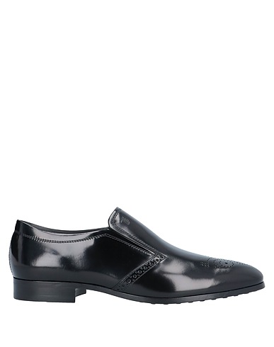 TOD'S Loafers Black Calfskin