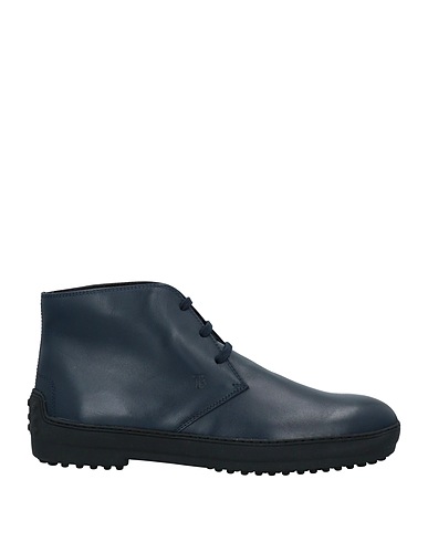 TOD'S Ankle boot Midnight blue Soft Leather