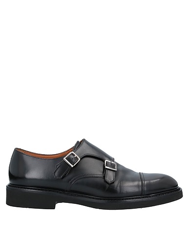 DOUCAL'S Loafers Black Horse leather