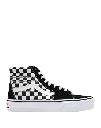 VANS Sneakers UA SK8-Hi Platform 2.0 Black Leather, Textile fibers