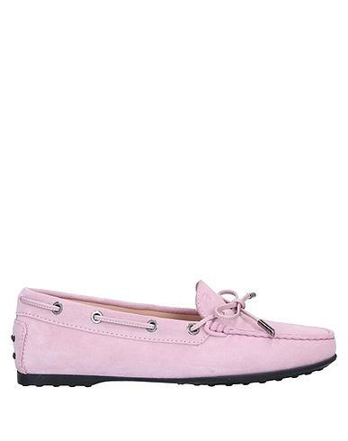 TOD'S Loafers Pink Leather