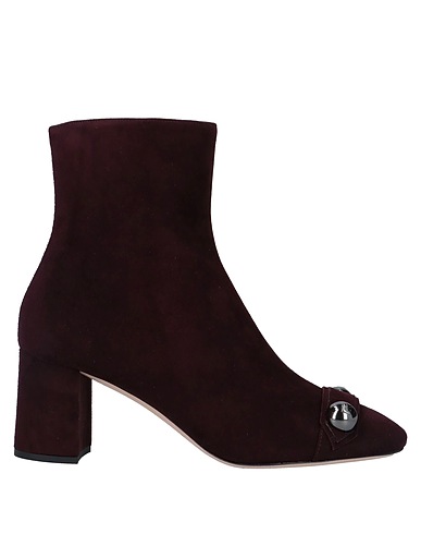 ROCHAS Ankle boot Plum Soft Leather