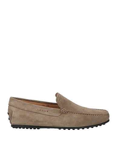 TOD'S モカシン カーキ 革（なめし加工）