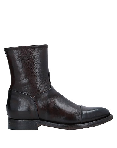 SILVANO SASSETTI Stiefelette Dunkelbraun Leder