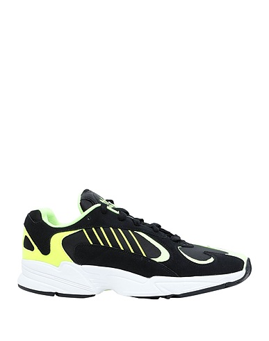 ADIDAS ORIGINALS Sneakers YUNG-1 Schwarz Leder, Gewebefasern