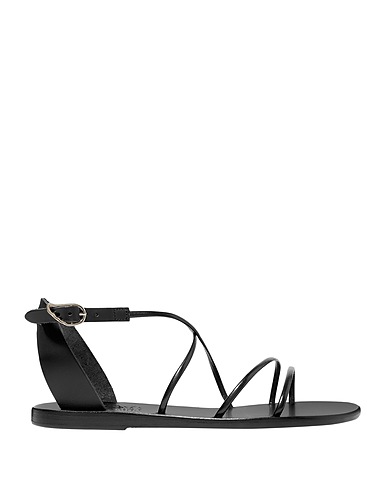 ANCIENT GREEK SANDALS Sandali Nero Pelle