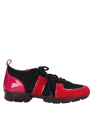 MASSIMO REBECCHI Sneakers Κόκκινο Δέρμα, Άλλες ίνες