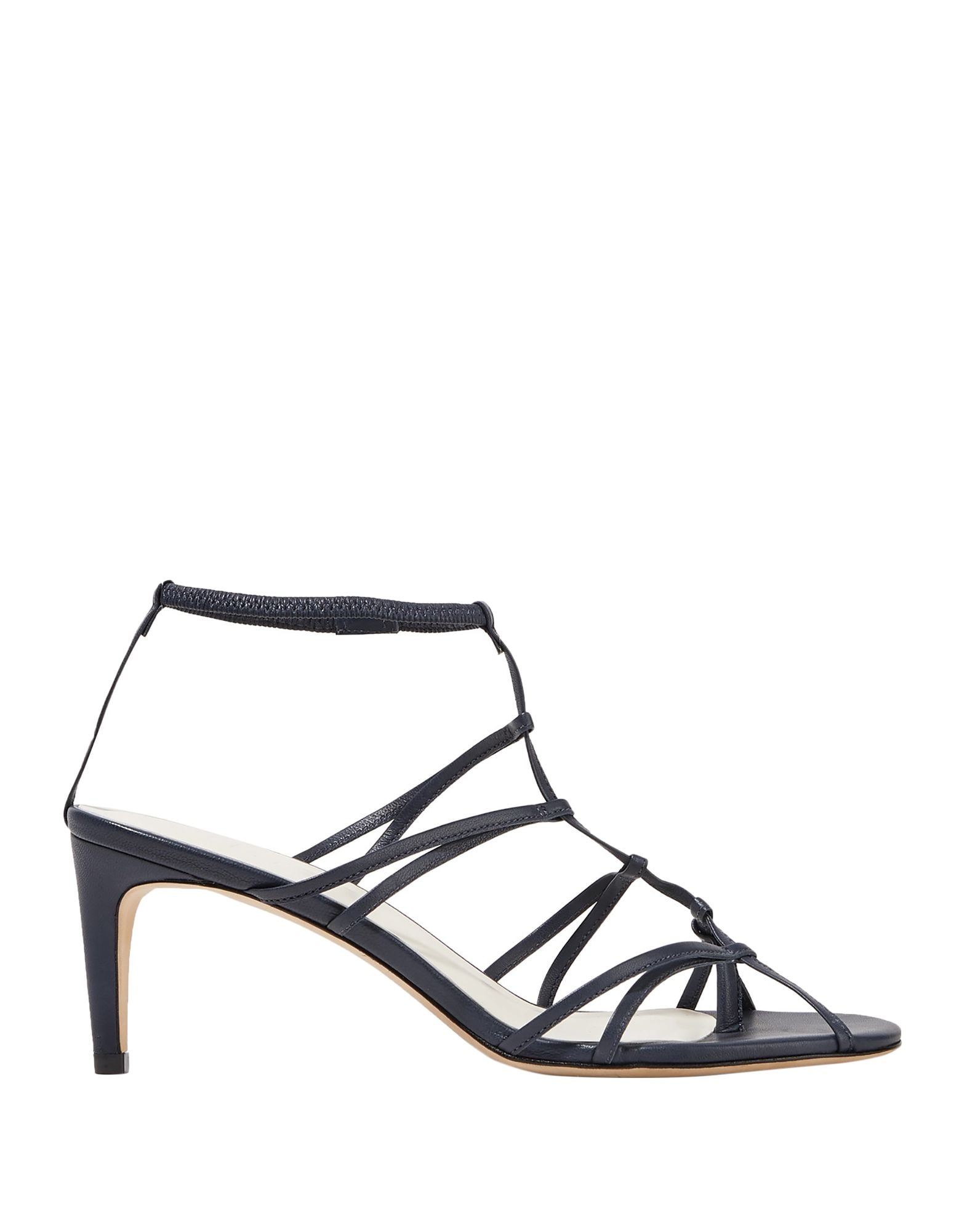 tibi leather flip flops