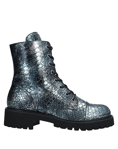GIUSEPPE ZANOTTI Ankle boot Deep teal Leather