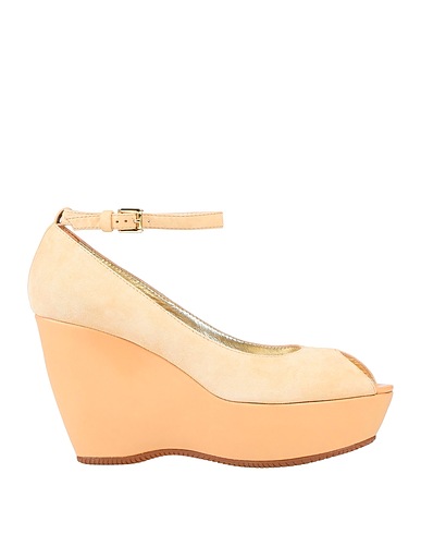HOGAN Pump Beige Soft Leather