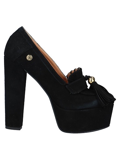 LOVE MOSCHINO Loafers Black Soft Leather