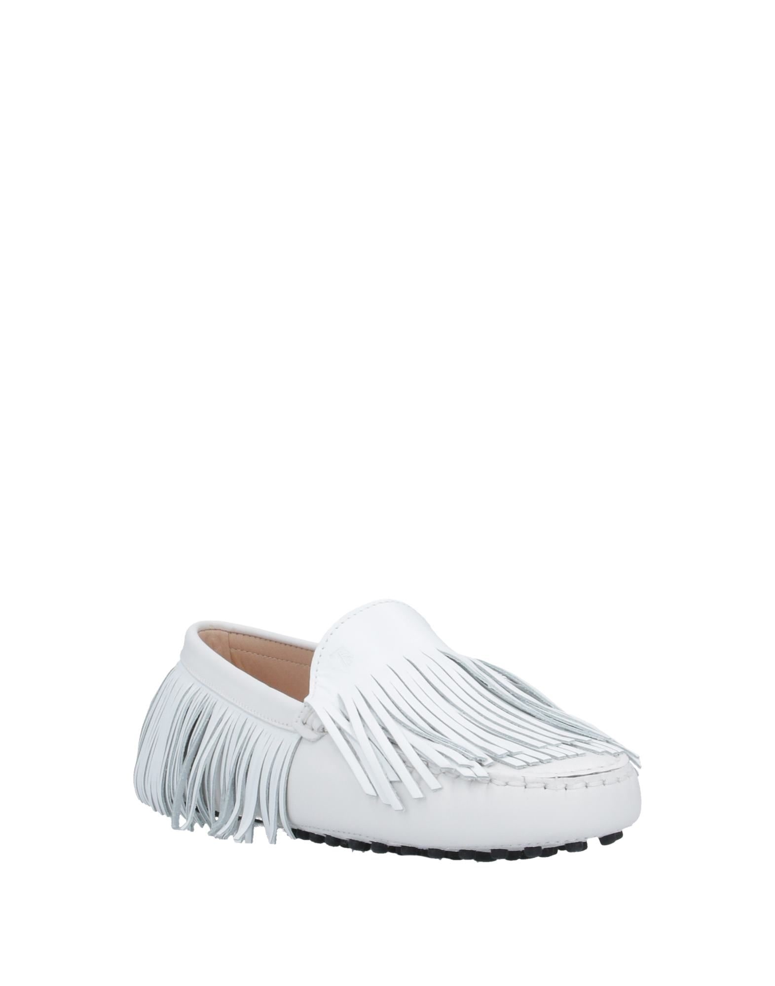 TOD'S Footwear | White Women's Loafers | YOOX