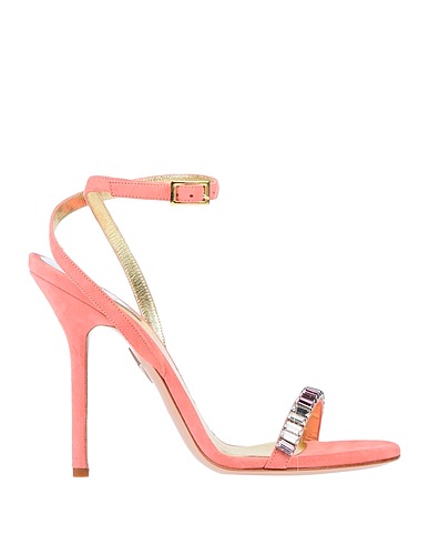 APERLAI Sandals Salmon pink Leather