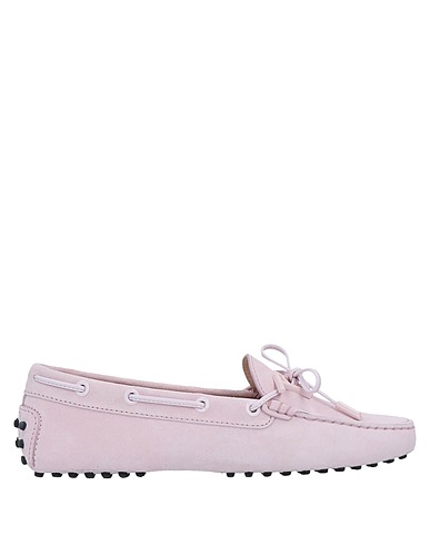 TOD'S Loafers Light pink Soft Leather