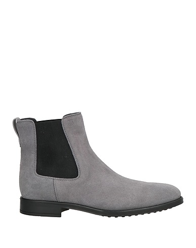 TOD'S Ankle boot Light grey Soft Leather