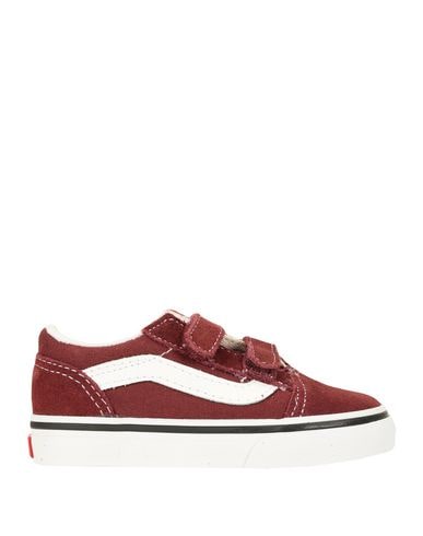 solid maroon vans