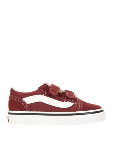 Vans Ward Suede & Canvas Sneaker In Maroon