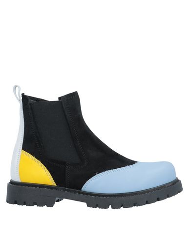 sky blue ankle boots