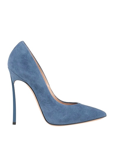 CASADEI Pump Pastel blue Leather