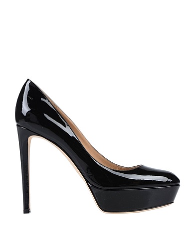 SERGIO ROSSI Pump Black Calfskin