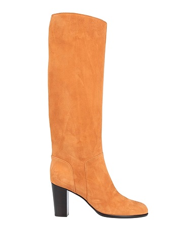 SERGIO ROSSI Boots Tan Leather