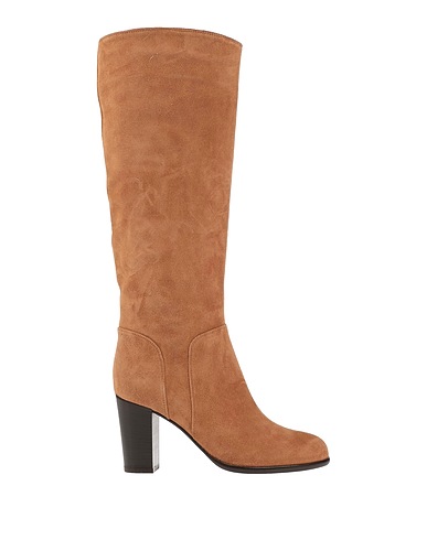 SERGIO ROSSI Boots Beige Leather