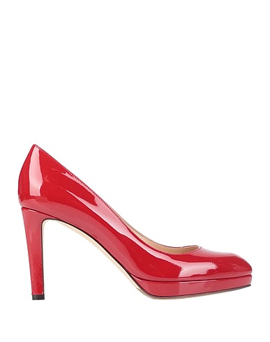 SERGIO ROSSI Pump Red Soft Leather