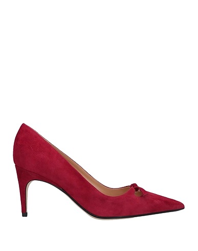SERGIO ROSSI Escarpins Rouge Cuir