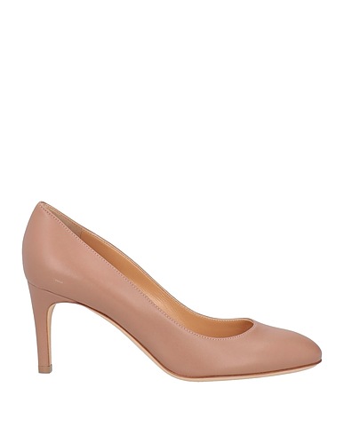 SERGIO ROSSI Court Light brown Leather