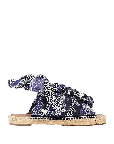 CHLOÉ Sandals Blue Textile fibres