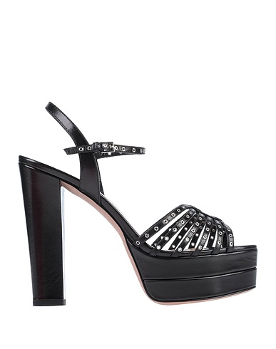 VALENTINO GARAVANI Sandali Nero Pelle