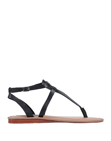 STEVE MADDEN Flip flops Black Leather