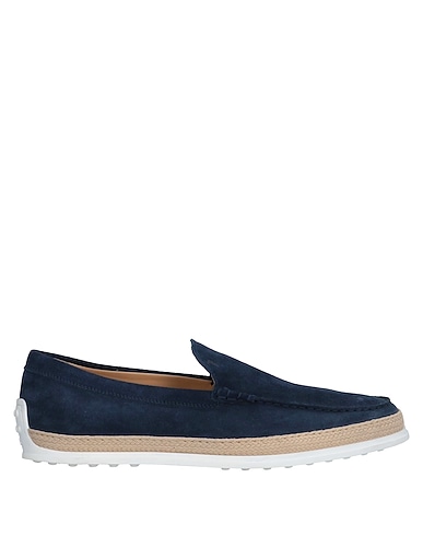 TOD'S Loafers Midnight blue Leather