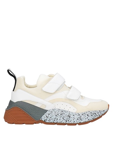 STELLA McCARTNEY Sneakers Ivory Textile fibres