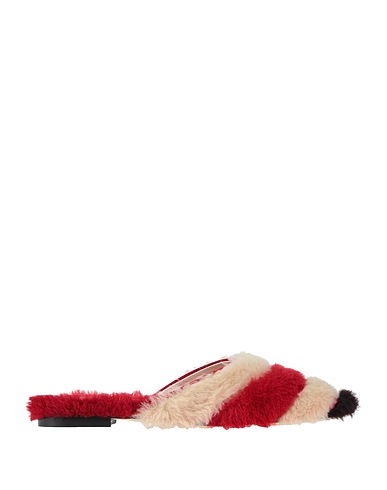 POLLINI Mules und Clogs Beige Schaffell