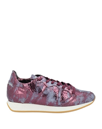 PHILIPPE MODEL Sneakers Mauve Soft Leather