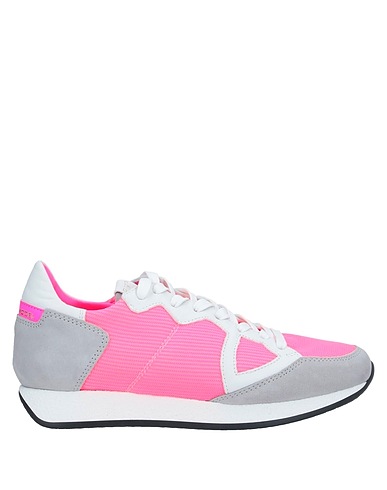 PHILIPPE MODEL Sneakers Fucsia Pelle, Fibre tessili