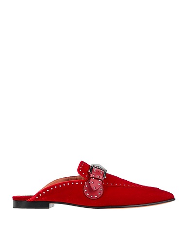 GIVENCHY Mules and clogs Red Textile fibres