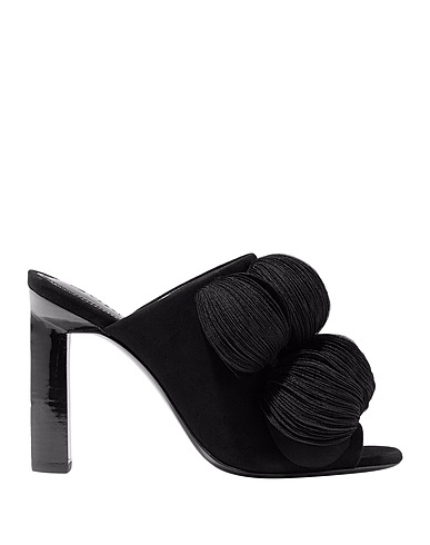 MERCEDES CASTILLO Sandalen Schwarz Leder