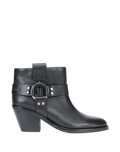 SEE BY CHLOÉ Ankle boot Black Calfskin
